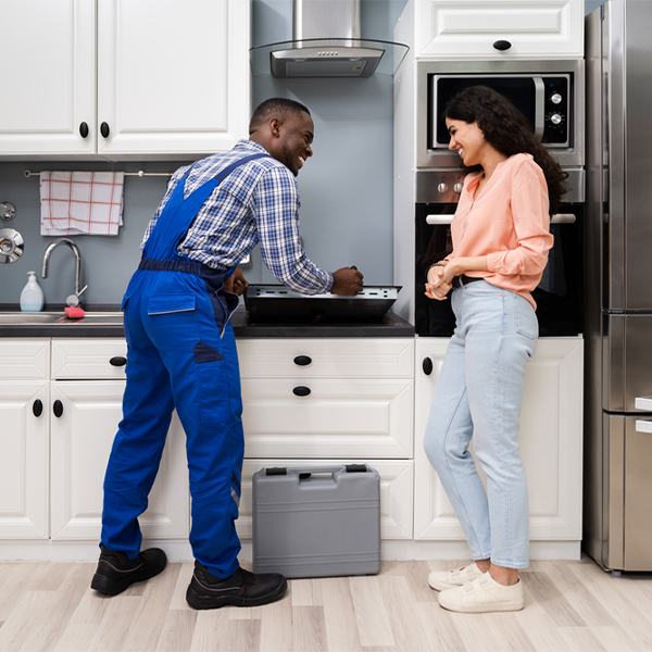 what kind of warranty do you offer on your cooktop repair services in Bath County Virginia